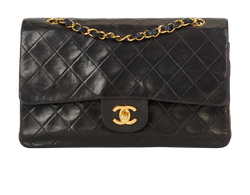 Classic Double Flap, Lambskin, Black  4191591(1996/97),DB, 3*